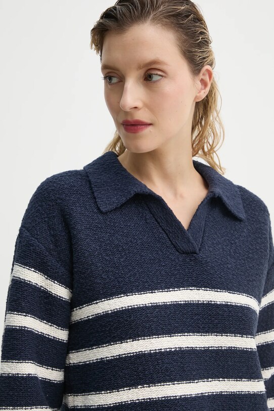 Levi's pulover SATELLITE POLO SWEATER bleumarin 0012N