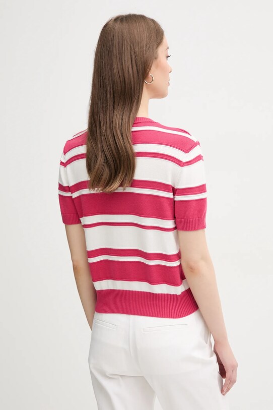 Odzież United Colors of Benetton sweter bawełniany 1294E10D0 różowy