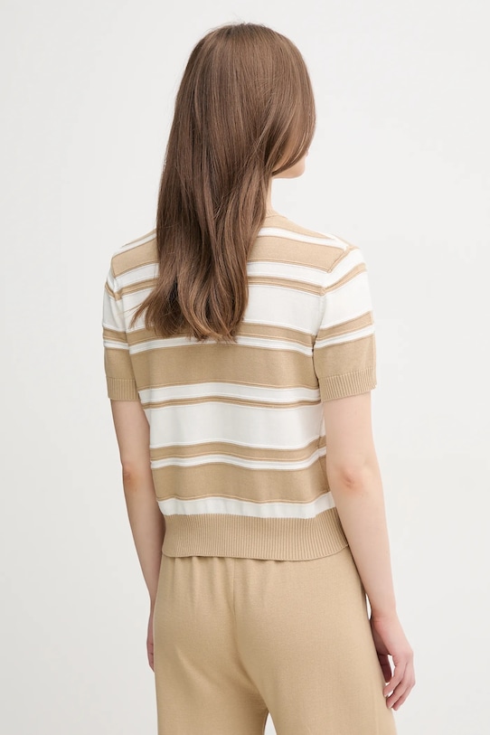Îmbrăcăminte United Colors of Benetton pulover de bumbac 1294E10D0 bej