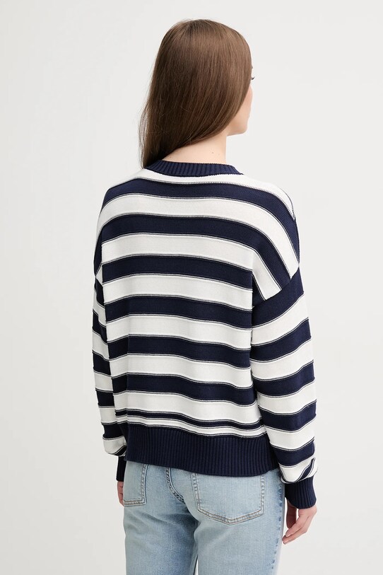 Îmbrăcăminte United Colors of Benetton pulover de bumbac 1494E10CW bleumarin