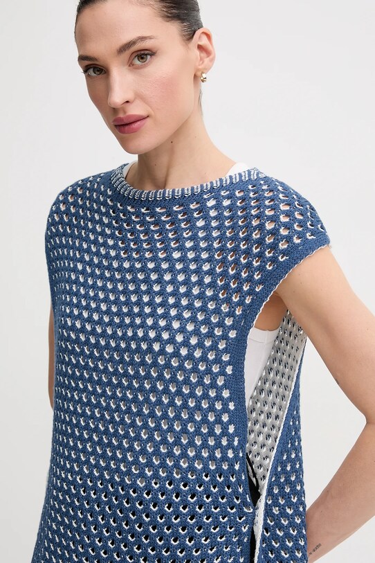 United Colors of Benetton mellény sötétkék 1194E10DE