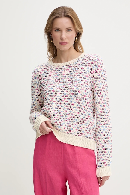 United Colors of Benetton sweter pozostałe beżowy 1198E10D8