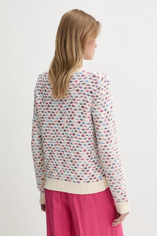 Odzież United Colors of Benetton sweter 1198E10D8 beżowy