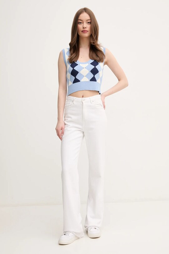 Telovnik United Colors of Benetton 124ME10DI modra SS25