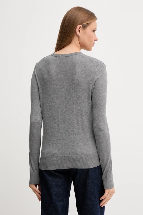 Odzież United Colors of Benetton sweter z dodatkiem jedwabiu 1ZRED10CP szary