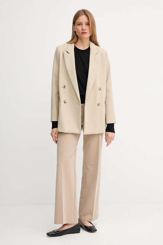 Sveter s prímesou hodvábu United Colors of Benetton 1ZRED10CP čierna AW25