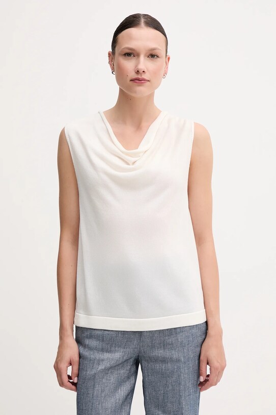 United Colors of Benetton top uni bej 123VD10DD