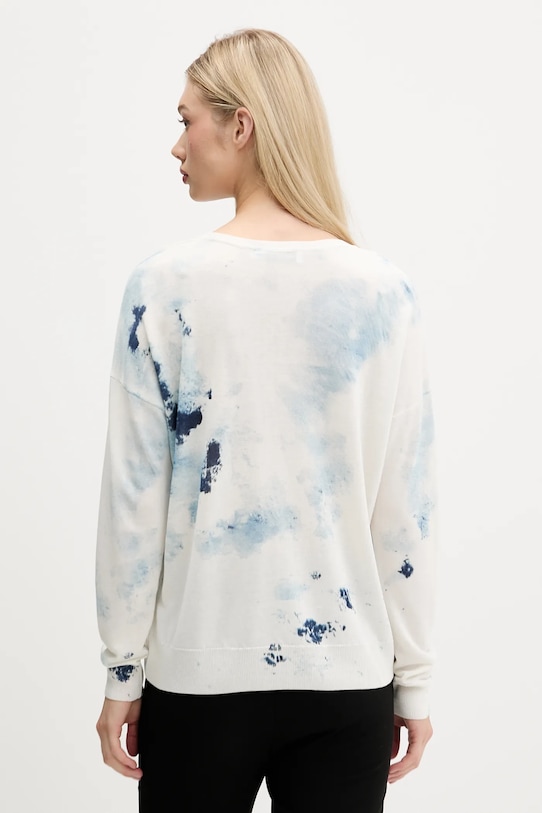 Одяг Светр з домішкою льону Desigual HELSINKI 25SWJF33 бежевий
