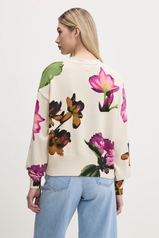 Îmbrăcăminte Desigual cardigan VANIA 25SWJF34 bej