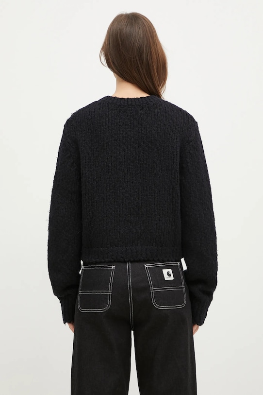 Clothing Samsoe Samsoe woolen cardigan Sameryem F24400084 black