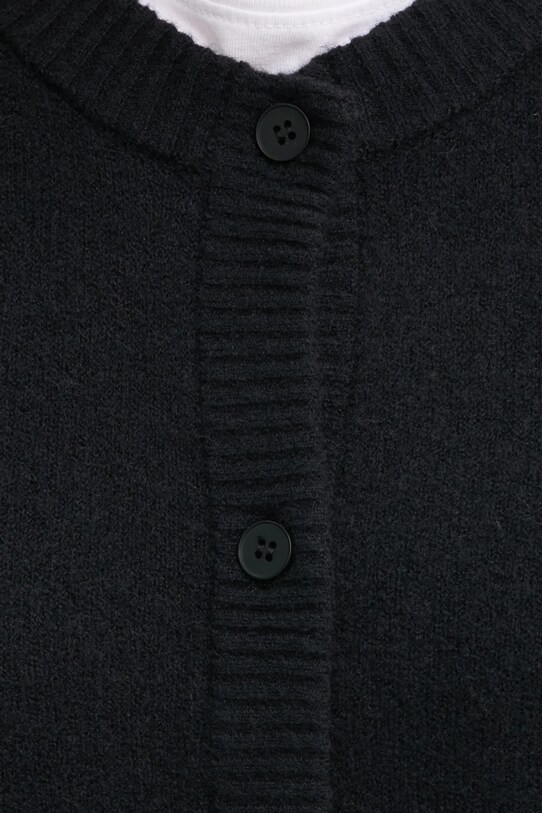 American Vintage cardigan con aggiunta di lana DAM19EE25 nero