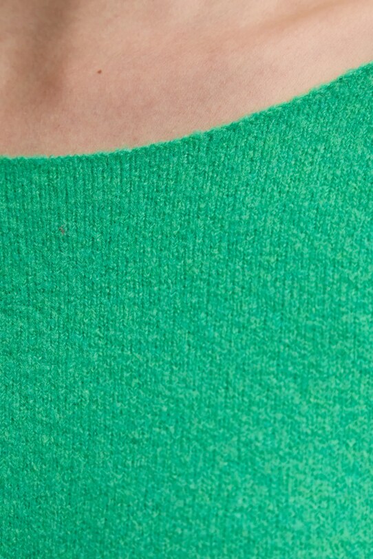 American Vintage pulover din amestec de lana DAM225E25 verde