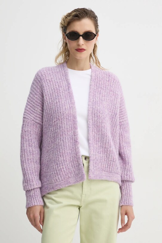 American Vintage cardigan melanj violet EAST19AME25