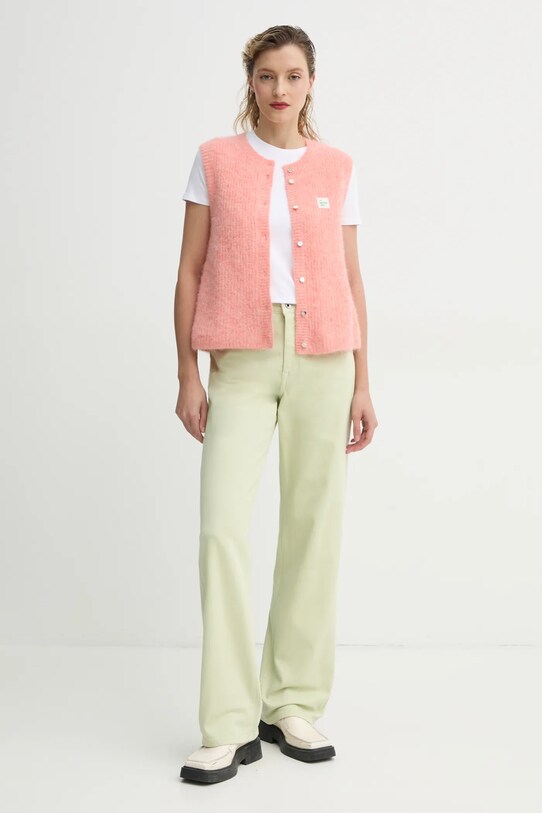 Свитер American Vintage EAST19MCE25 оранжевый SS25