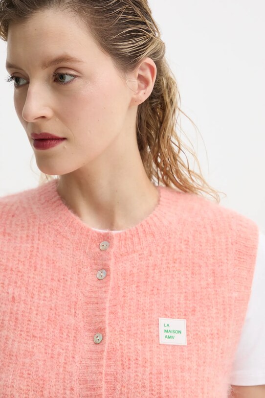 Свитер American Vintage оранжевый EAST19MCE25