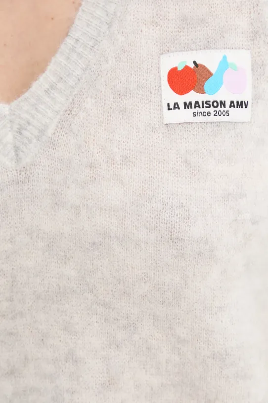 Свитер American Vintage NEN18AE25 серый