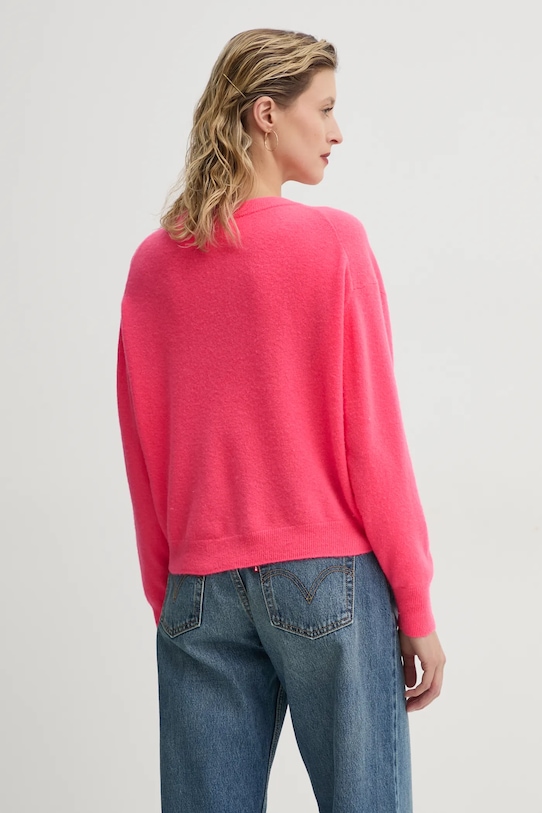 Одяг Вовняний светр American Vintage RAX18AE25 рожевий