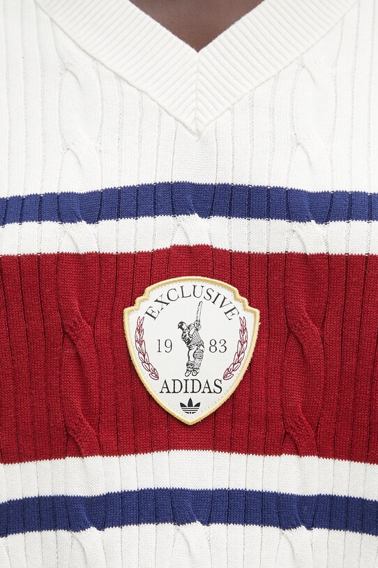 adidas Originals vestă din bumbac Retro KA4393 bej
