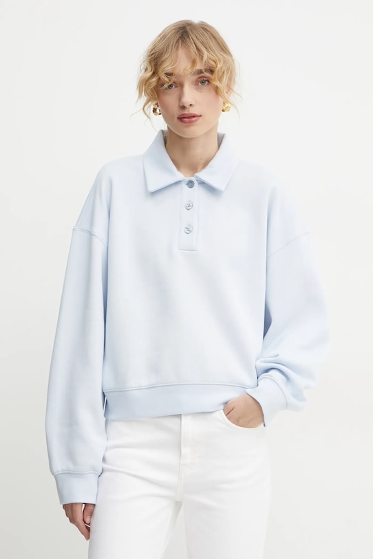 Filippa K bluza uni albastru 31369.FK