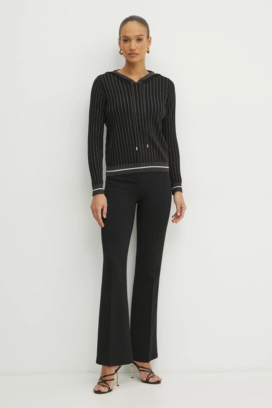 Liu Jo pulover TA5033.MS014 negru SS25