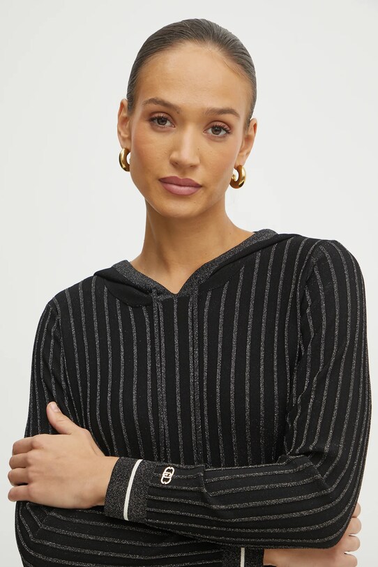 Liu Jo pulover TA5033.MS014 negru