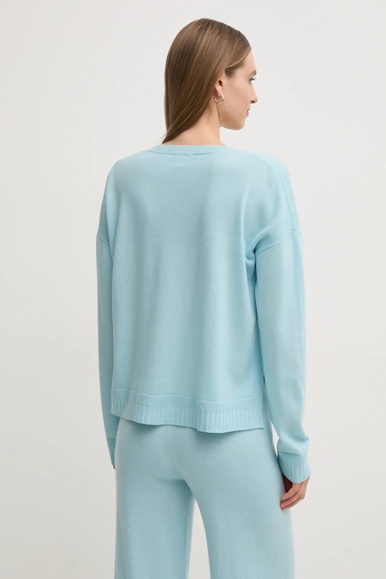 Odzież Liu Jo sweter wełniany TA5078.MS026 niebieski