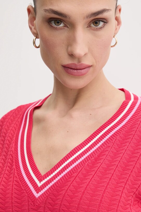 Πουλόβερ Liu Jo κόκκινο TA5087.MS36L