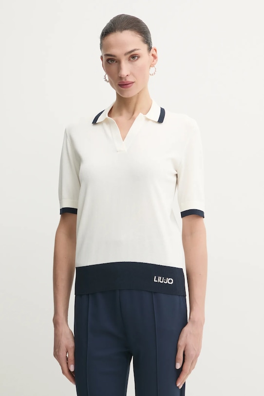 Liu Jo sweter pozostałe beżowy TA5093.MS022