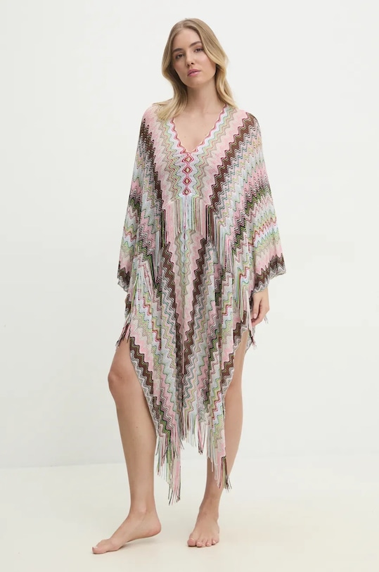 Missoni camasa de plaja roz TX2SVID9979