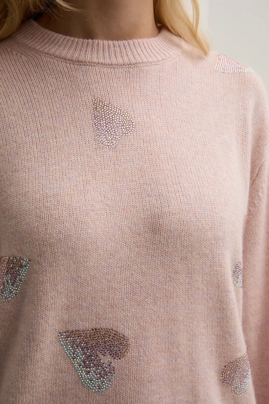ZADIG&VOLTAIRE sweter kaszmirowy KWSW02772.670 różowy