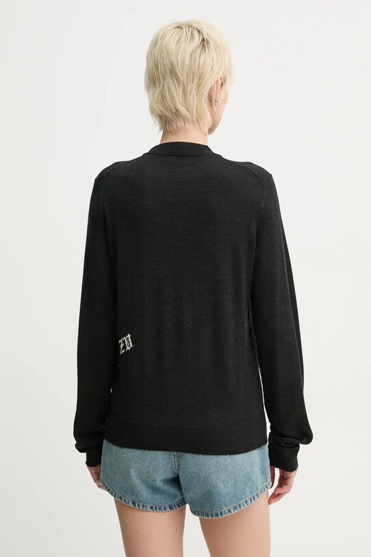 Odzież ZADIG&VOLTAIRE sweter wełniany KWSW02785.23 czarny