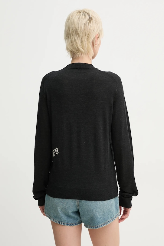 Îmbrăcăminte ZADIG&VOLTAIRE pulover de lana KWSW02785.23 negru