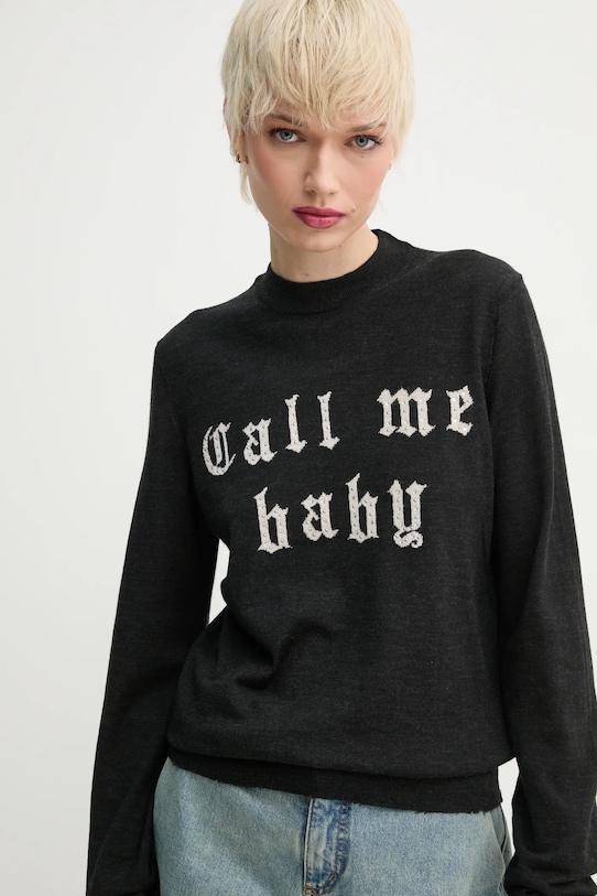 ZADIG&VOLTAIRE pulover de lana negru KWSW02785.23