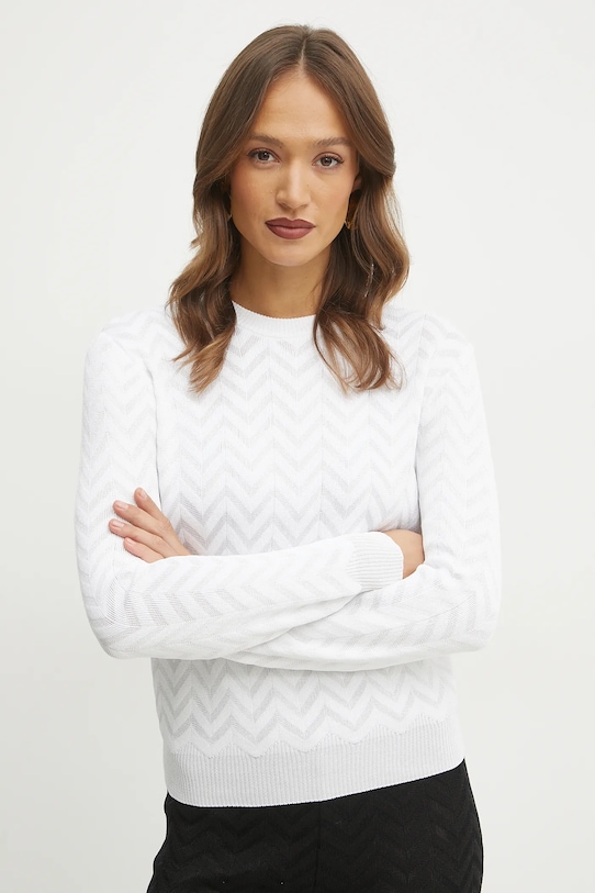 Missoni pulóver sima fehér DS25SN09.BK044U
