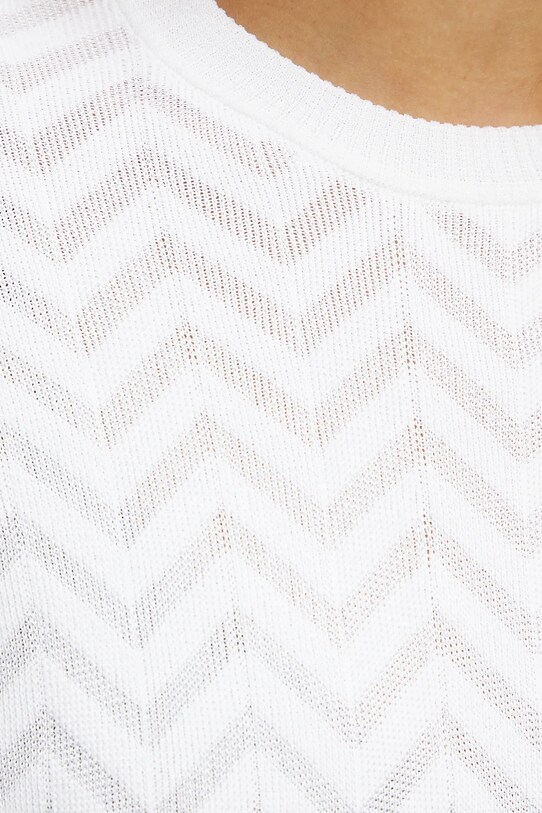 Пуловер Missoni DS25SN09.BK044U бял