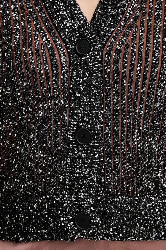 Missoni cardigan DS25SM0C.BK042F negru