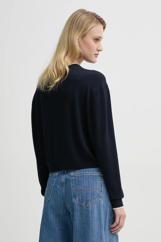 Ruházat BA&SH gyapjú kardigán BRANICE 1E25BRAN sötétkék