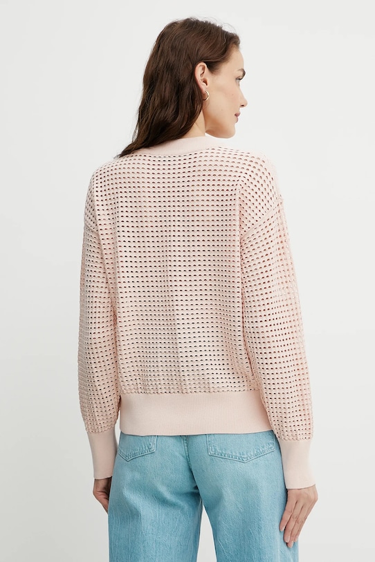 Odzież BOSS Orange sweter 50510202 różowy