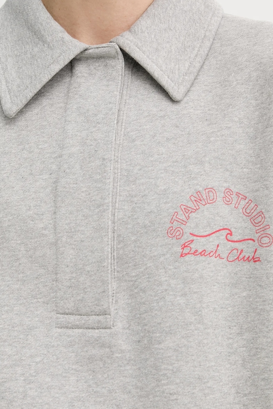 Stand Studio bluza bawełniana Emberynn szary 66456.8505