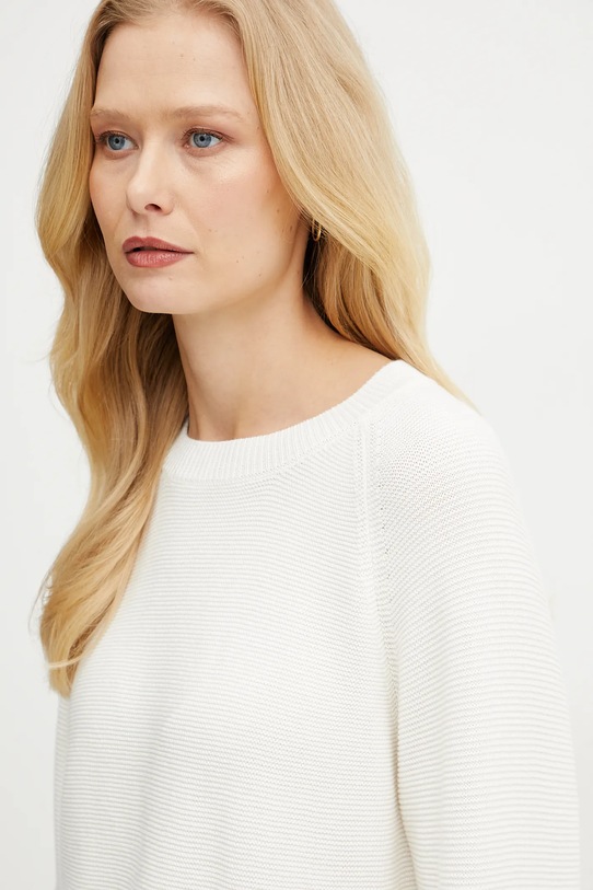 Bavlněný svetr BOSS béžová 50540213