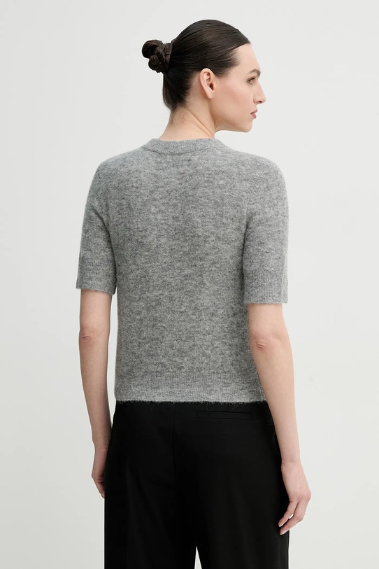 Îmbrăcăminte Samsoe Samsoe cardigan din lana SANOURA F25100053 gri