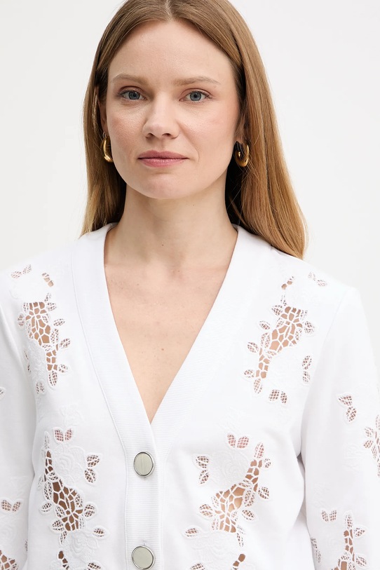 Guess kardigan biały W5GQ11.KCWY1