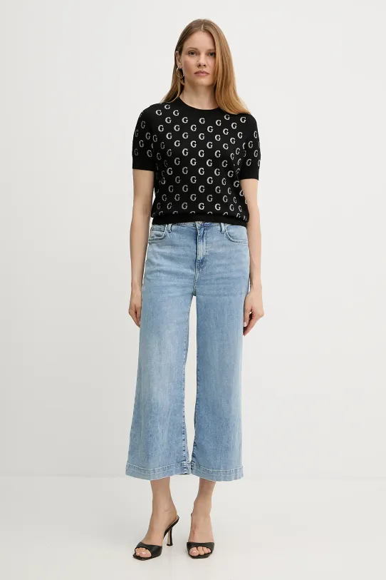 Guess t-shirt JASMINE W5GR05.Z3D60 czarny SS25