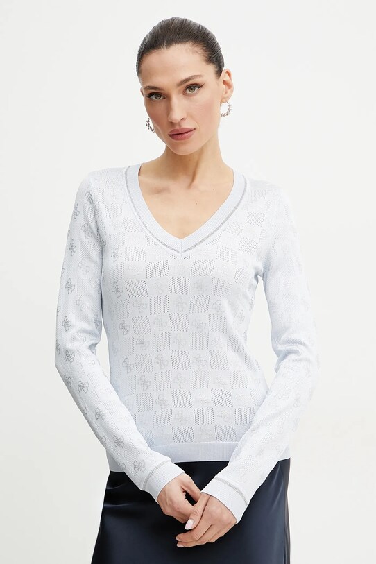 Светр Guess ROSIE інші блакитний W5GR07.Z3D60
