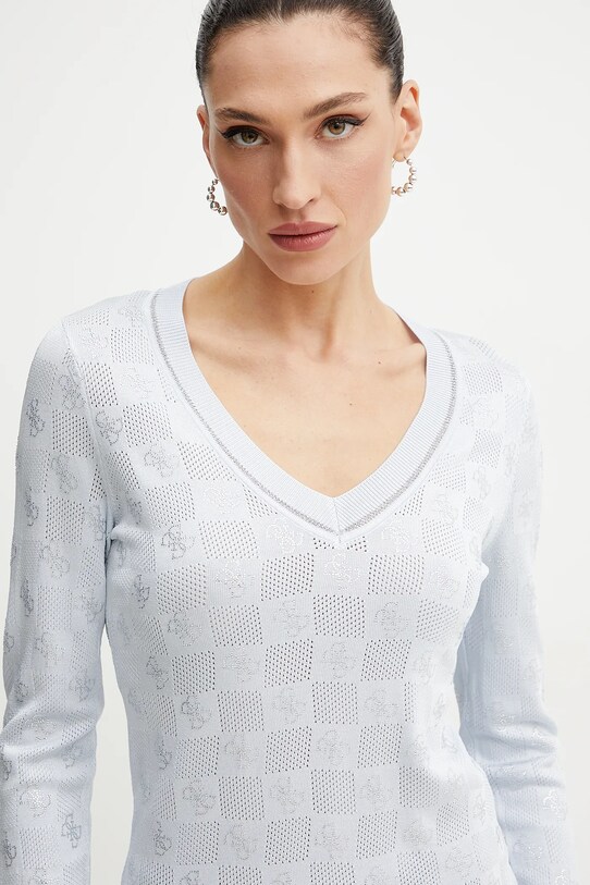 Светр Guess ROSIE блакитний W5GR07.Z3D60