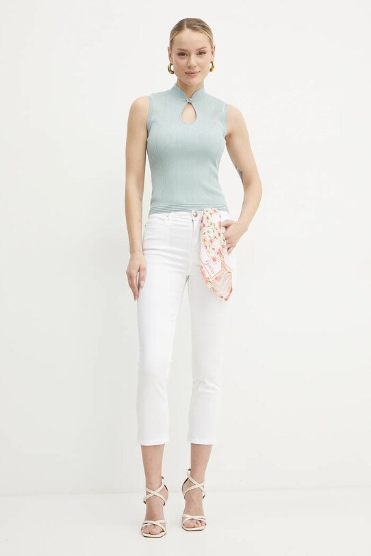 Guess bluzka MALIA W5GR10.Z3L10 turkusowy SS25