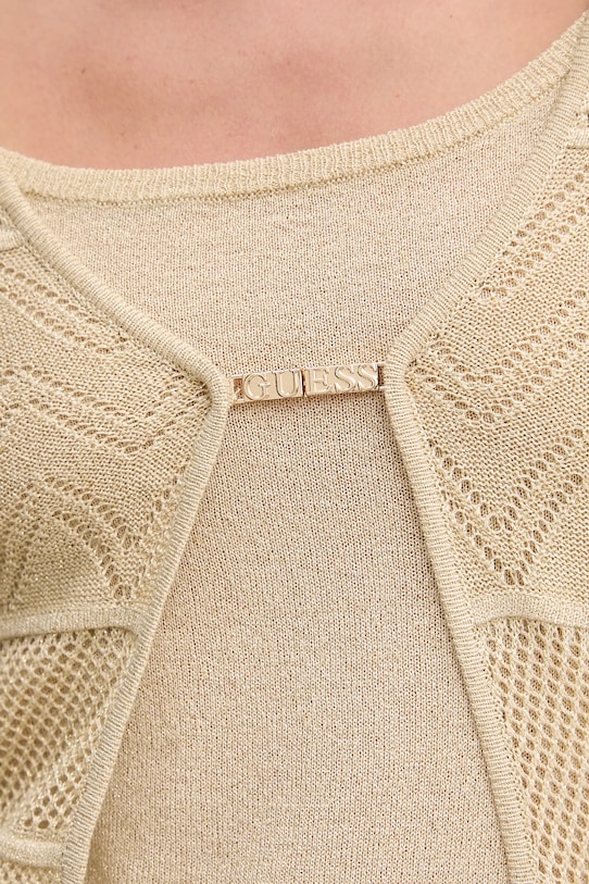 Guess kardigan NELLIE W5GR15.Z3E22 beżowy
