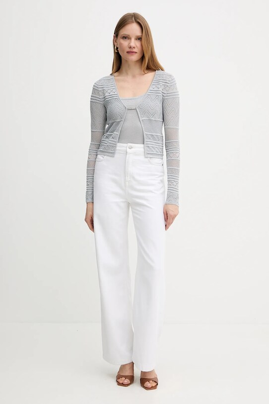 Guess cardigan NELLIE W5GR15.Z3E22 gri SS25