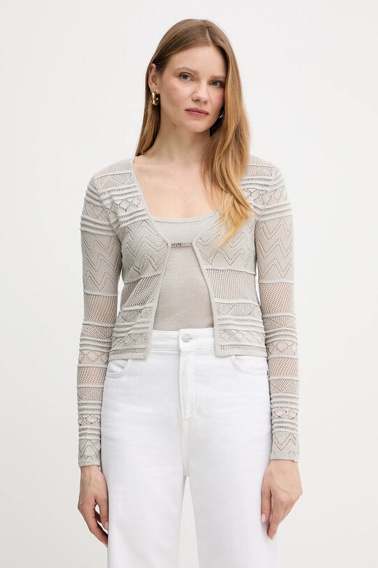 Guess kardigan NELLIE pozostałe szary W5GR15.Z3E22