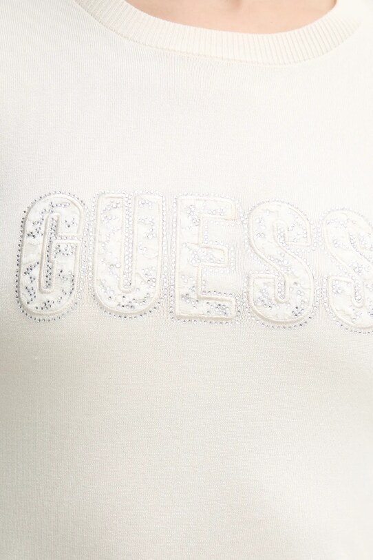 Guess pulover PARIS bej W5GR18.Z2NQ2